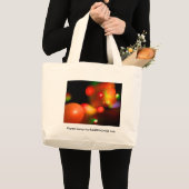 KWANTUM BUBBLES GROTE TOTE BAG (Voorkant (product))