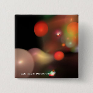 KWANTUM BUBBLES VIERKANTE BUTTON 5,1 CM