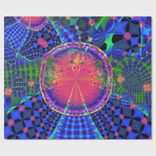 kwantum cadeaupapier (Vlak)