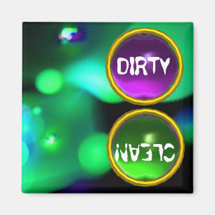 KWANTUMBUBBELS EN PAARSE GROENE PARELTJES Vuile re Magneet