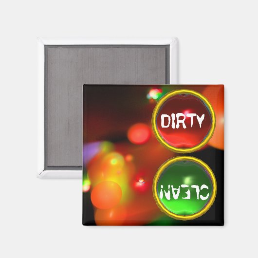 KWANTUMBUBBELS EN RODE GROEN PARELTJES VRIJ MAGNEET (Voorkant / Achterkant)