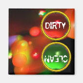 KWANTUMBUBBELS EN RODE GROEN PARELTJES VRIJ MAGNEET (Voorkant)