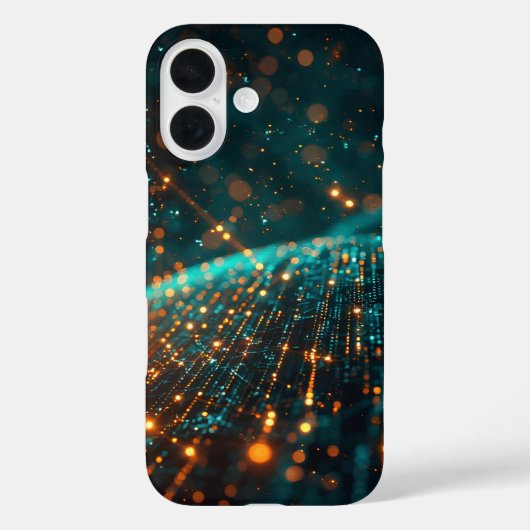 Kwantumdatastroom Case-Mate iPhone Case (Achterkant)