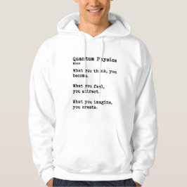 Kwantumfysica: lichtgekleurde hoodies