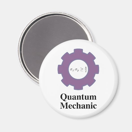 kwantummechanica magneet (Voorkant / Achterkant)