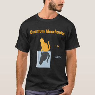 Kwantummechanica Schrödinger Kat Fysica Grap T-shirt