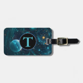 kwantumschemering bagagelabel (Voorkant horizontaal)