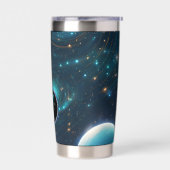 kwantumschemering geïsoleerde drinkbeker (Links)