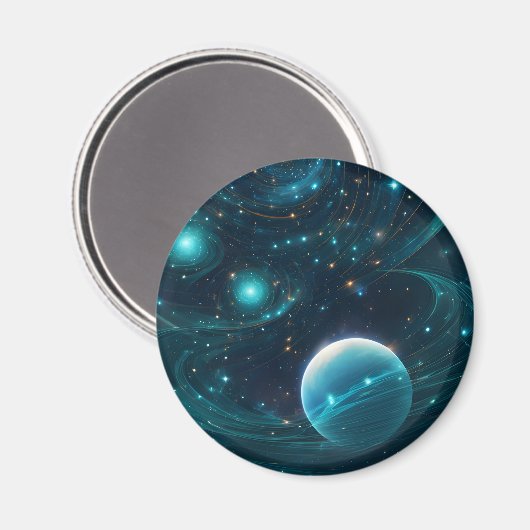 kwantumschemering magneet (Voorkant / Achterkant)