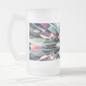 Kwantumvers - Prismatisch Starburst Glas Matglas Bierpul (Links)