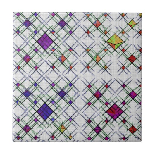 kwantumweefsel tegeltje (Voorkant)