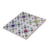 kwantumweefsel tegeltje (Zijkant)