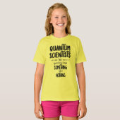 Kwantumwetenschappers T-shirt (Voorkant volledig)