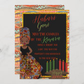 Kwanza Habari Gani Holiday Card  Kaart (Voorkant / Achterkant)