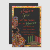 Kwanza Heritage Holiday Kaart (Voorkant / Achterkant)