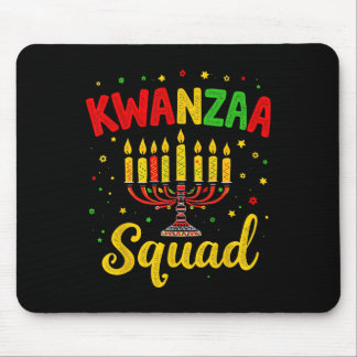Kwanza Squad Familie Matching Afro-Amerikaanse Hap Muismat