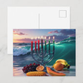 KWANZAA - 7 NACHTEN - KINARA BRIEFKAART (Voorkant / Achterkant)