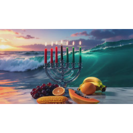 KWANZAA - 7 NIGHTS - KINARA SPANDOEK