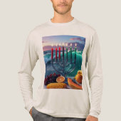 KWANZAA - 7 NIGHTS - KINARA Tri-Blend SHIRT (Voorkant volledig)