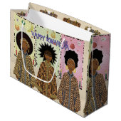 Kwanzaa African American Choir Groot Cadeauzakje (Voorkant Gekanteld)