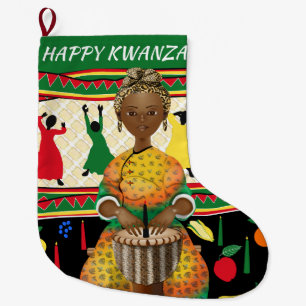 Kwanzaa African American Holiday Grote Kerstsok