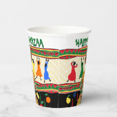 Kwanzaa African American Holiday Papieren Bekers (Rechts)