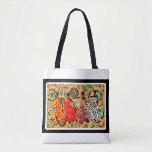 Kwanzaa • Afrocentrische Dansende Boodschappentas Tote Bag