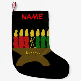 Kwanzaa Art kerststaart Stocking Kleine Kerstsok