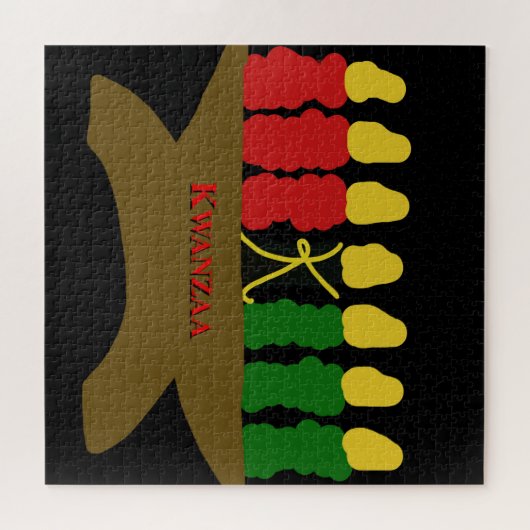 Kwanzaa Art Legpuzzel (Horizontaal)