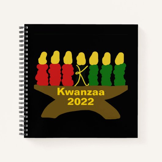 Kwanzaa Art Notitieboek (Voorkant)