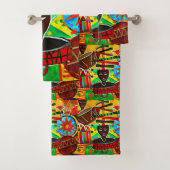 Kwanzaa Bad Handdoek (Insitu)