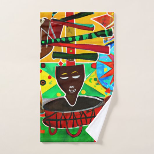 Kwanzaa Bad Handdoek (Handdoek)