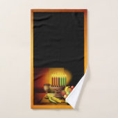 Kwanzaa Bathroom Towel Set Bad Handdoek (Handdoek)