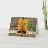 Kwanzaa Blessings Feestdagen Kaart (Voorkant)