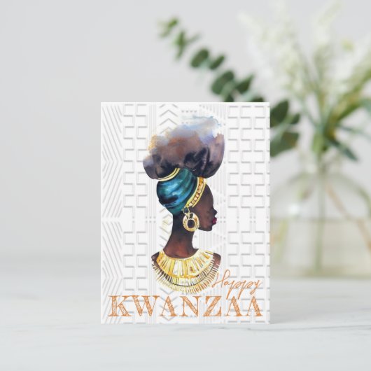 Kwanzaa Briefkaart (Staand voorkant)