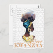 Kwanzaa Briefkaart (Voorkant / Achterkant)