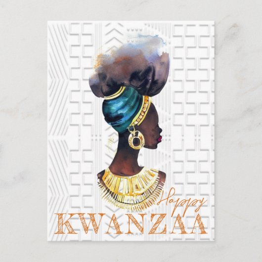 Kwanzaa Briefkaart (Voorkant)