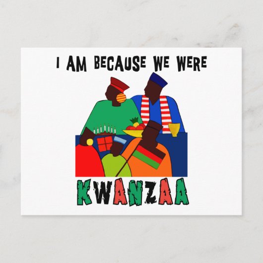 Kwanzaa Briefkaart (Voorkant)