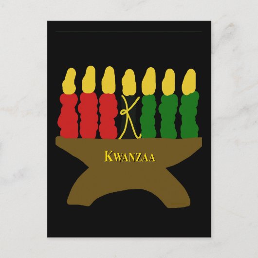 Kwanzaa Briefkaart (Voorkant)