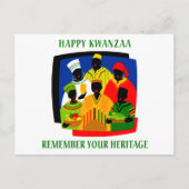 Kwanzaa Briefkaart (Voorkant)