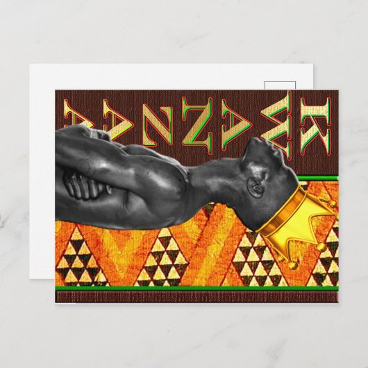 Kwanzaa Briefkaart (Voorkant / Achterkant)