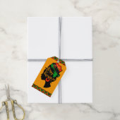 Kwanzaa Cadeaulabel (Met Touw)