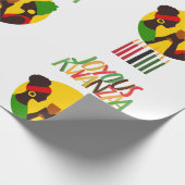 Kwanzaa cadeaupapier (Hoek)