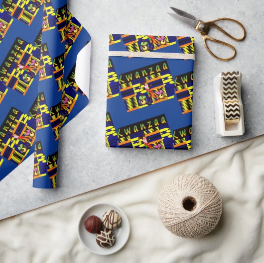 Kwanzaa Cadeaupapier (Crafts)