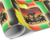 Kwanzaa Cadeaupapier (Rol Hoek)