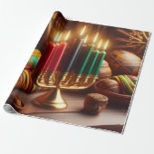 KWANZAA CADEAUPAPIER (Uitgerold)