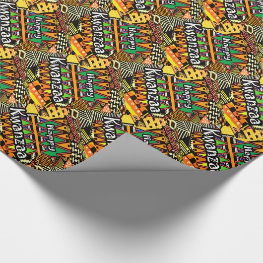 Kwanzaa Cadeaupapier (Hoek)