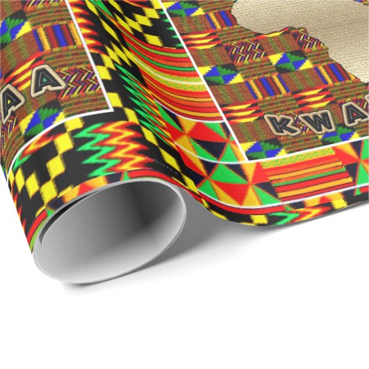 Kwanzaa Cadeaupapier (Rol Hoek)