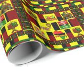 Kwanzaa Cadeaupapier (Rol Hoek)