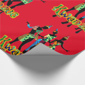 Kwanzaa Cadeaupapier (Hoek)
